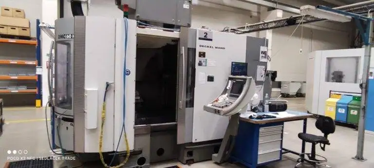 CNC horizontální obráběcí centrum DMC 60 H