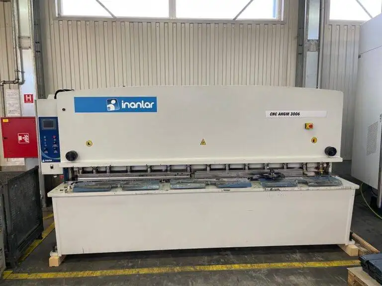 CNC hydraulické nůžky Inanlar AHGM 3006