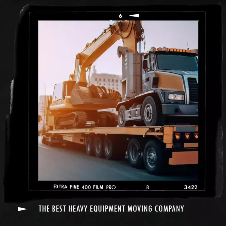 Best Heavy Equipment Moving Company