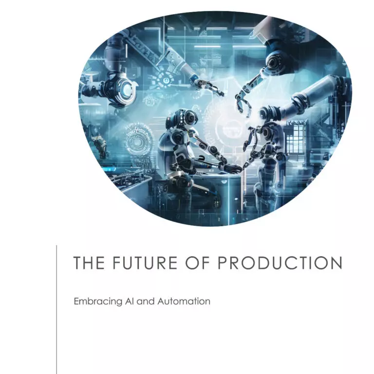 Smart automation of production using AI