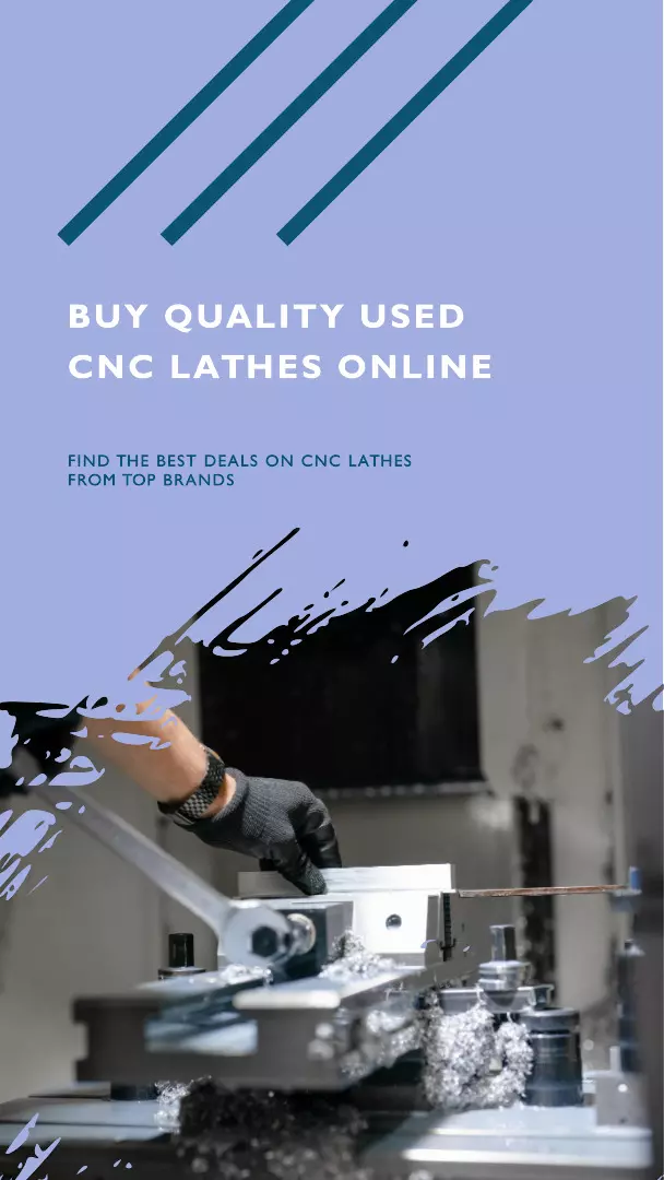 Buy a used CNC lathe