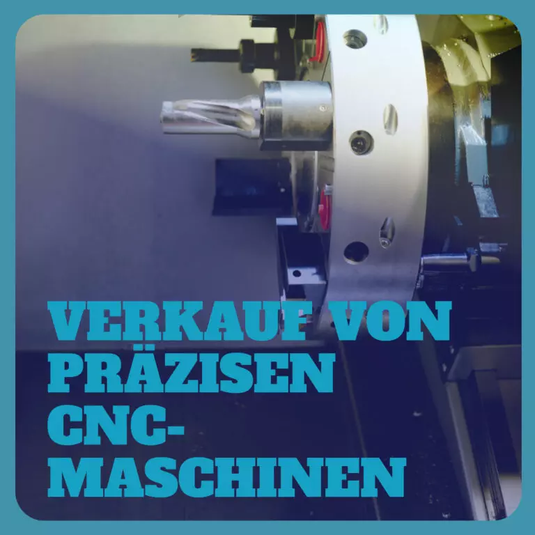 Verkauf von präzisen CNC-Maschinen