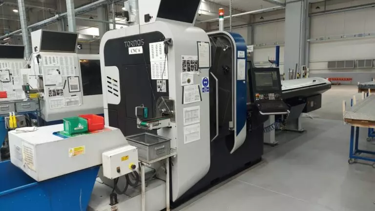 Nabízíme k prodeji: CNC soustruh Tornos Evo Deco 32/10