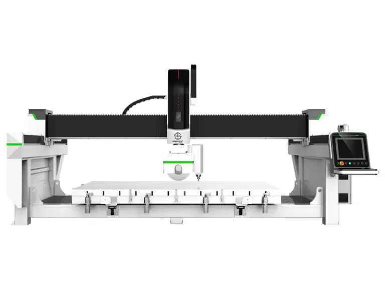 4+1 Auto Stone CNC Bridge Saw for Sink Cutout In Countertop