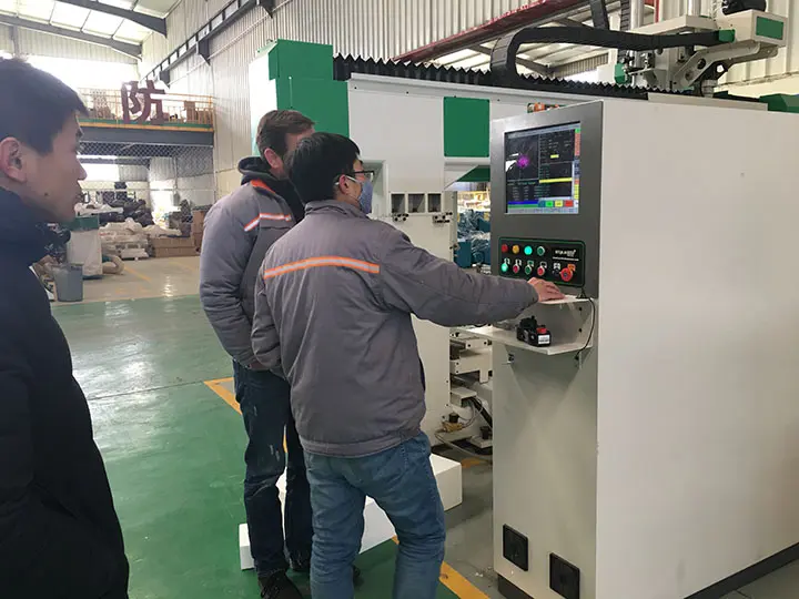 5 Axis CNC Router Machine Inspection