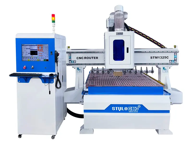 4x8 ATC CNC Machine with Rotary Automatic Tool Changer Kit