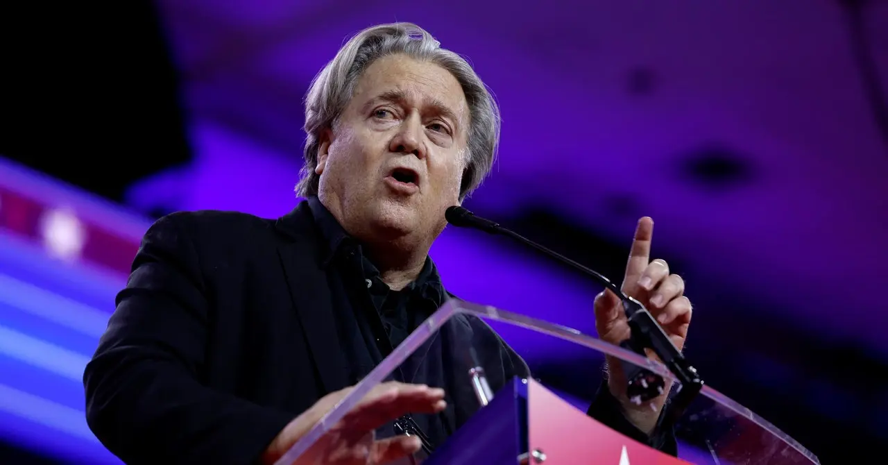 Steve Bannon Is Out of Prison and Spreading Lies Online