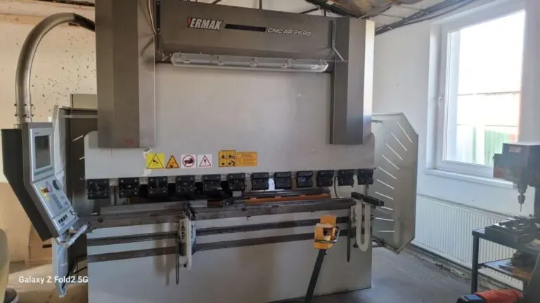 For sale: ERMAK CNCAP 2600×80 – powerful press brake