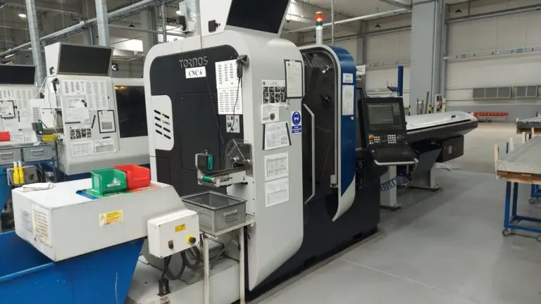 Wir bieten zum Verkauf an: CNC-Drehmaschine Tornos Evo Deco 32/10